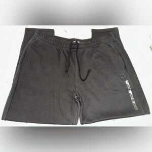 NWT Puma Men's Black Athletic Drawstring Workout Running Gym Sweat Pants